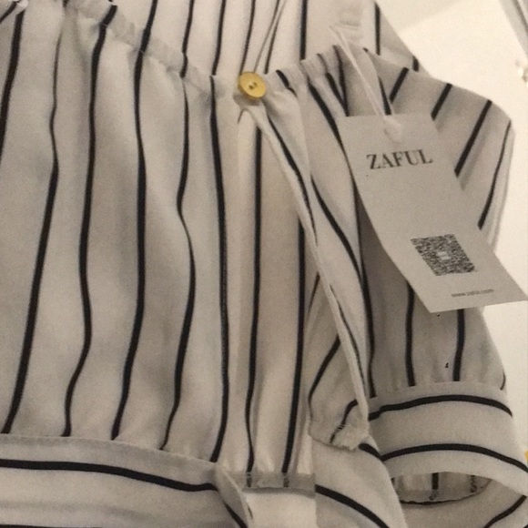 ZAFUL striped crop top - Picture 3 of 7